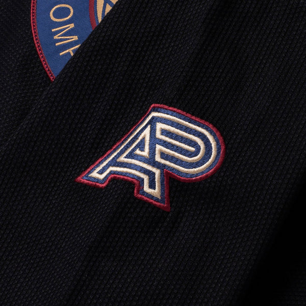 Albino and Preto RS400 Comp KNM Black Gi with Bag | Premium Competition BJJ Kimono