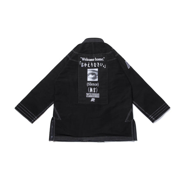 Albino & Preto Batch #80 Pleasures Black BJJ Gi Kimono