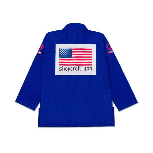 Shoyoroll Batch #151 – 24 Americana BJJ Gi Blue
