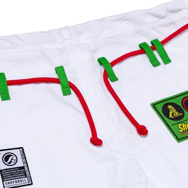 Shoyoroll Rasta Competitor White – Premium BJJ Gi
