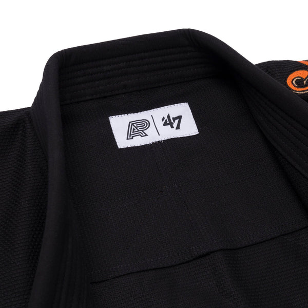Albino & Preto x GIANTS MLB ’47 BJJ Gi – Official Black Kimono with Bag
