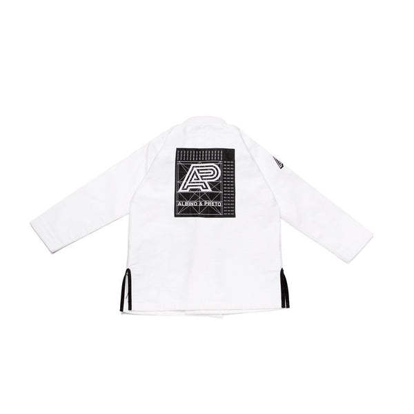 Albino & Preto Batch #82: Building Blocks White BJJ Gi with Bag