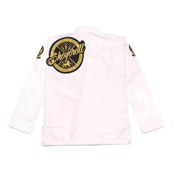 Shoyoroll Batch 103 Metallic Competitor Gold White BJJ Gi