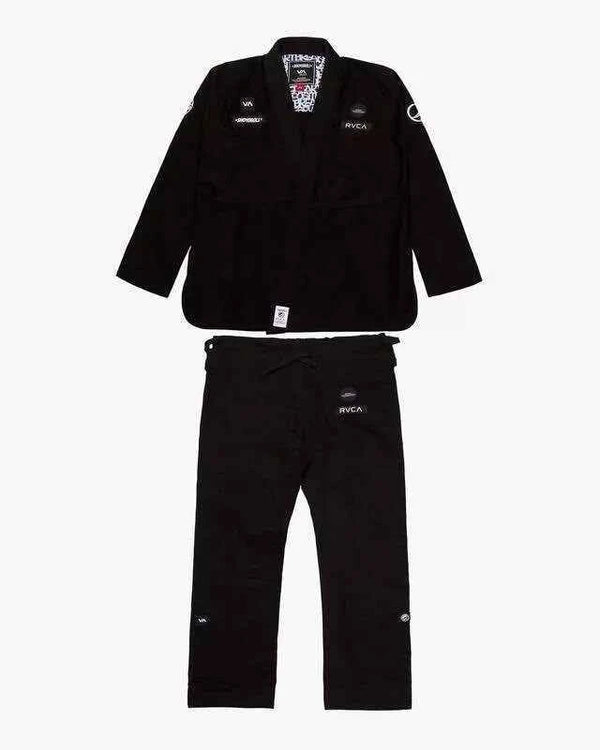 Shoyoroll RVCA x Heartbreakers Batch 115 Black BJJ Gi Jiu-Jitsu Kimono with Bag