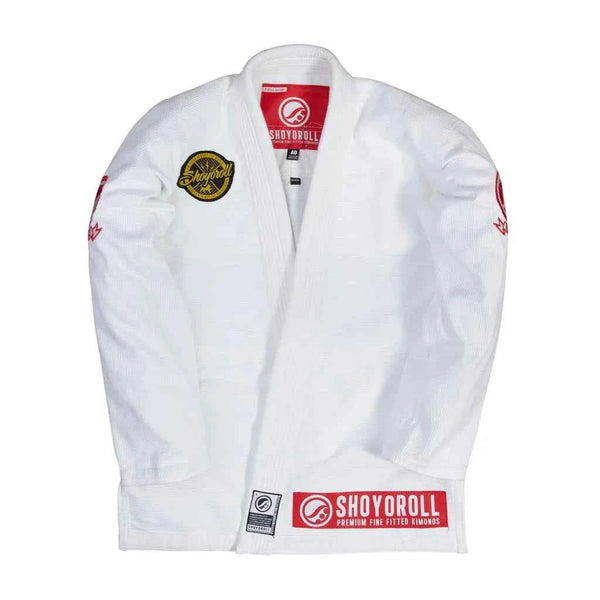 Shoyoroll Batch 71 Competitor Retro Kimono White Edition with Bag
