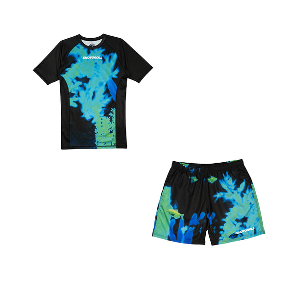 Shoyoroll 8 Ball Rash Guard and Shorts Set – Premium No-Gi Performance Gear