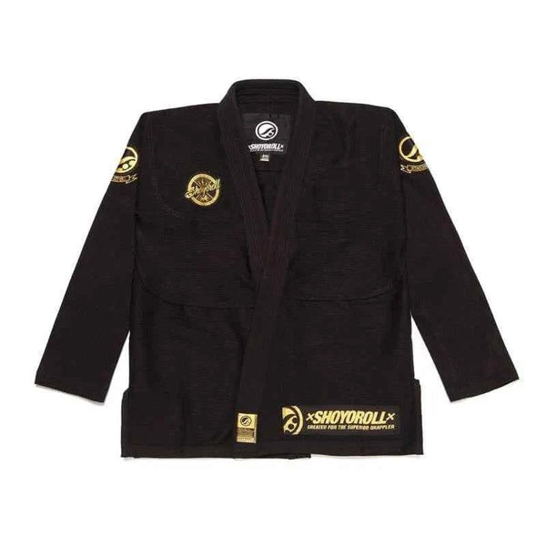 Premium Shoyoroll Batch 103 Metallic Competitor Gold Black BJJ Gi