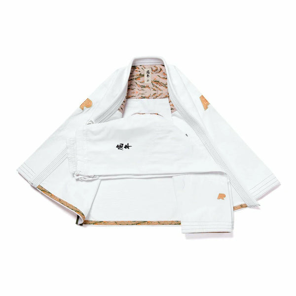 Albino & Preto Batch #110 Year of the Tiger BJJ Gi - White - Gi4victory