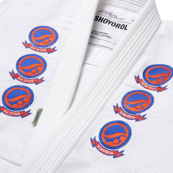 Shoyoroll Admiral Competitor White Kimono BJJ