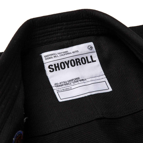 Shoyoroll Admiral Competitor Black Kimono BJJ
