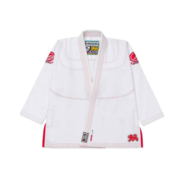 Certified Shoyoroll Batch 145 SuperLite Retro White BJJ Gi