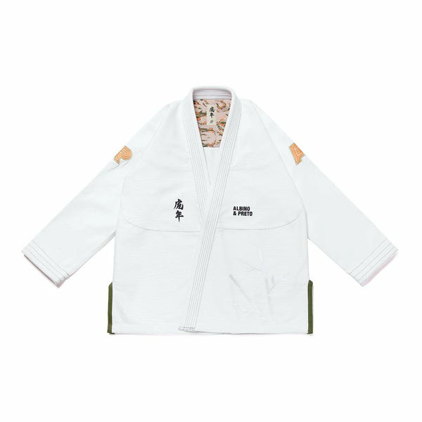 Albino & Preto Batch #110 Year of the Tiger BJJ Gi - White - Gi4victory