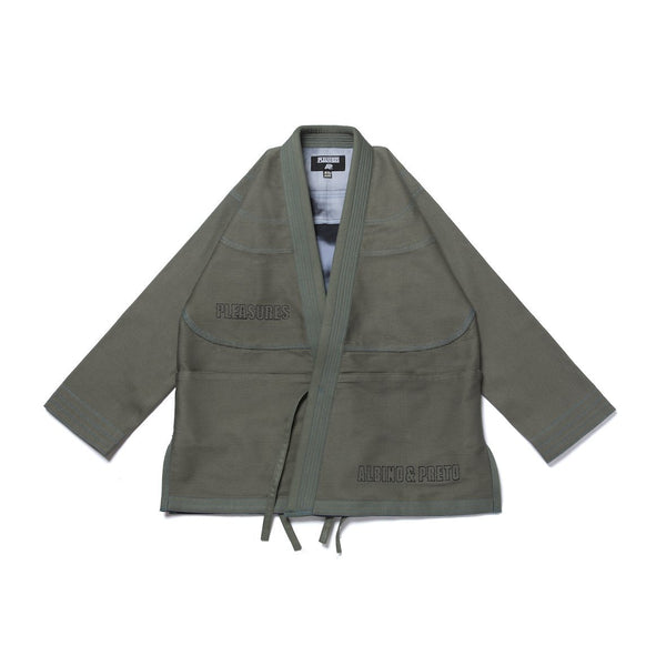 Albino & Preto Batch #80 “Pleasures” Olive BJJ Gi With Bag