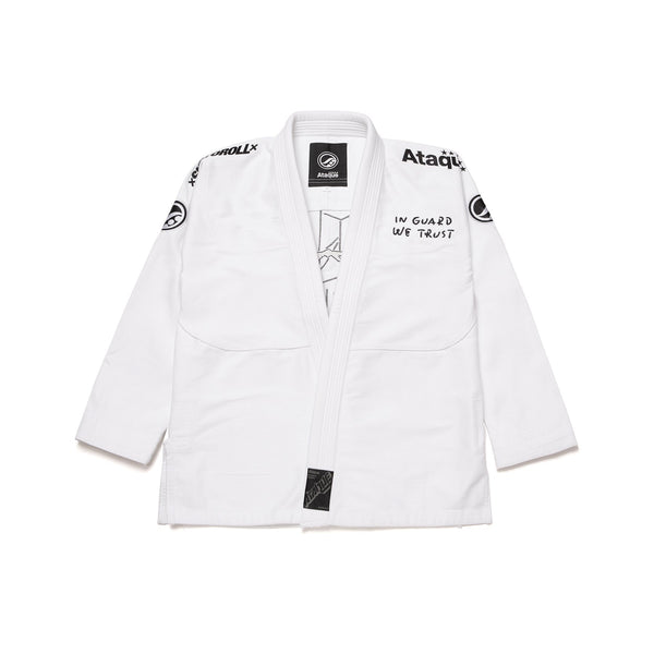 Shoyoroll Batch #111 Yu Nagaba White BJJ Gi – Limited Edition Jiu-Jitsu Kimono
