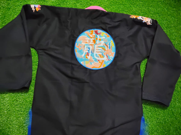 Shoyoroll x Albino & Preto Year of Dragon BJJ Gi Kimono Black Edition with Bag