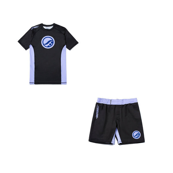 Shoyoroll Lavender Competitor Rash Guard & Shorts | Premium BJJ No-Gi Set
