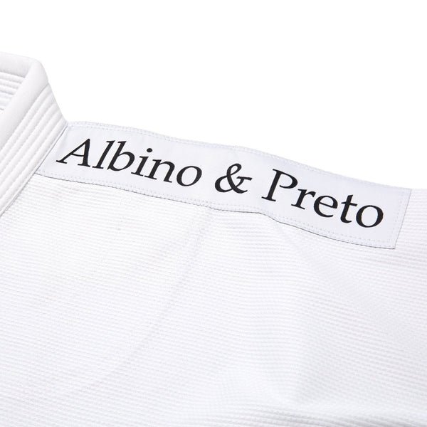 Albino & Preto TSWT White Kimono Jiu-Jitsu Uniform - Gi4victory