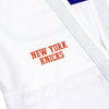 Albino and Preto A&P x NBA Knicks White BJJ Gi - Gi4victory