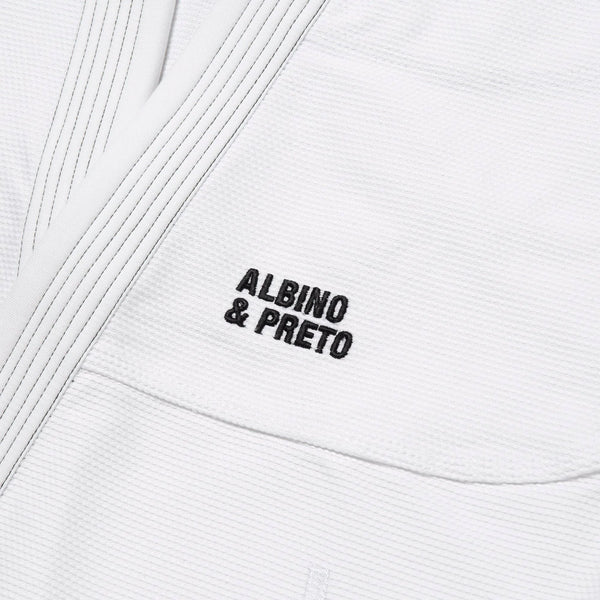 Albino & Preto Batch #110 Year of the Tiger BJJ Gi - White - Gi4victory