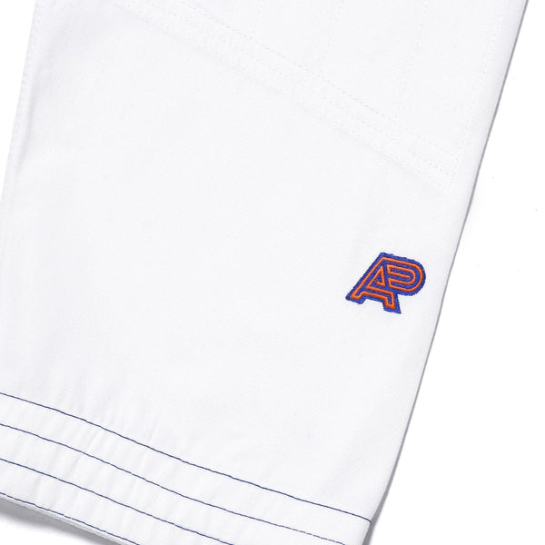 Albino and Preto A&P x NBA Knicks White BJJ Gi - Gi4victory