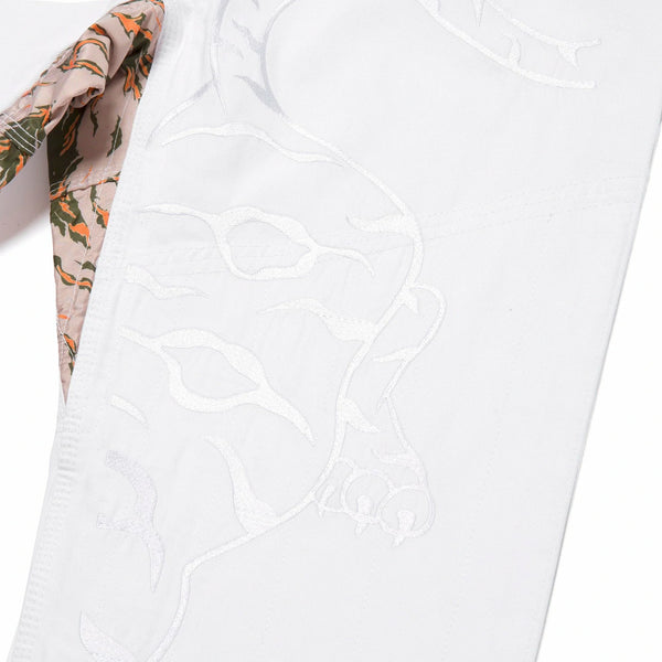 Albino & Preto Batch #110 Year of the Tiger BJJ Gi - White - Gi4victory