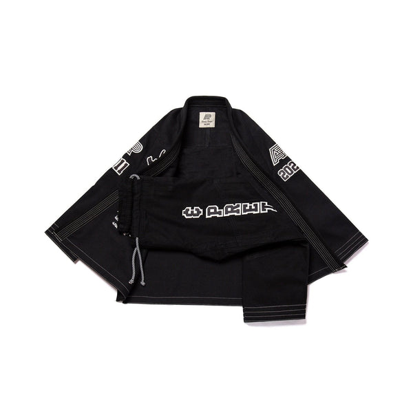Albino & Preto Batch #102 “University” Black Jiu-Jitsu Gi - Gi4victory