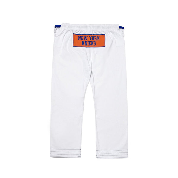 Albino and Preto A&P x NBA Knicks White BJJ Gi - Gi4victory