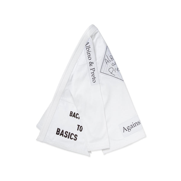 Albino & Preto TSWT White Kimono Jiu-Jitsu Uniform - Gi4victory