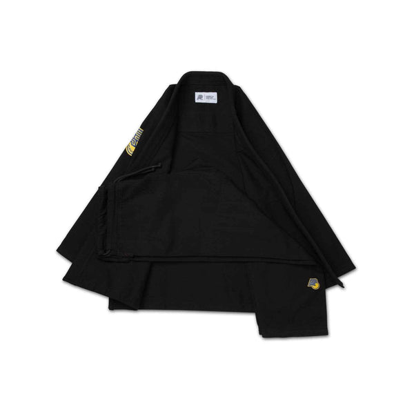 Albino and Preto Yb Essential GI Black Martial Arts Kimono