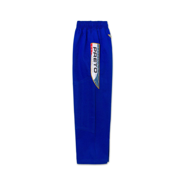 Albino & Preto BRG Comp Blue BJJ Gi - Gi4victory