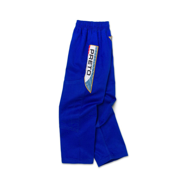 Albino & Preto BRG Comp Blue BJJ Gi - Gi4victory