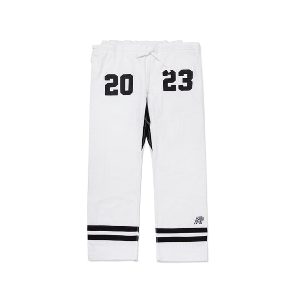 Albino & Preto Team 23 White BJJ Gi with Bag – Premium Kimono