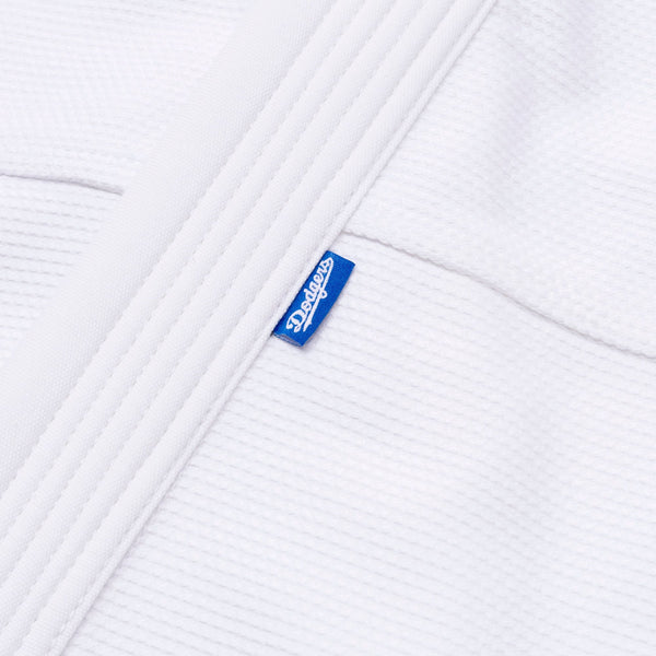Albino & Preto x Los Angeles Dodgers MLB 47 BJJ Gi – Official White Kimono with Bag