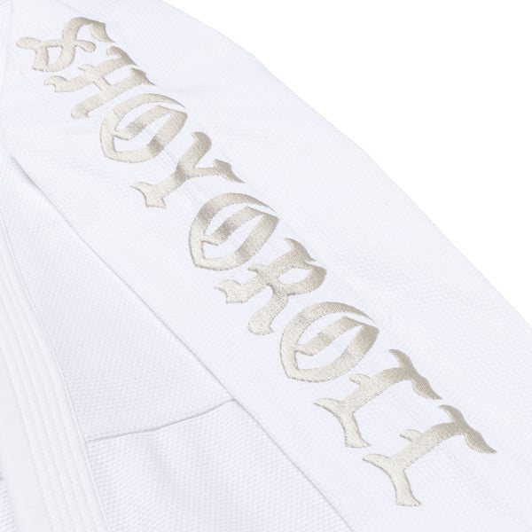 Shoyoroll Born x Raised Gi White with Bag