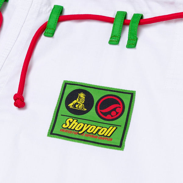 Shoyoroll Rasta Competitor White – Premium BJJ Gi
