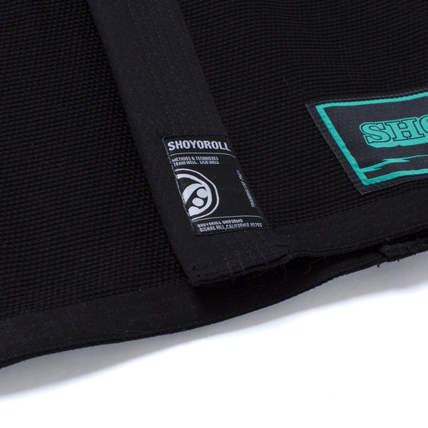 Shoyoroll Coral Competitor BJJ Gi – Premium Jiu-Jitsu Kimono Black