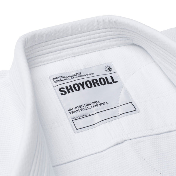 Shoyoroll Coral Competitor BJJ Gi – Premium Jiu-Jitsu Kimono White