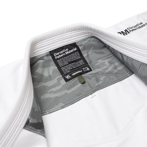 Shoyoroll Batch #114 RVCA x DPM White BJJ Gi – Limited Edition With Bag