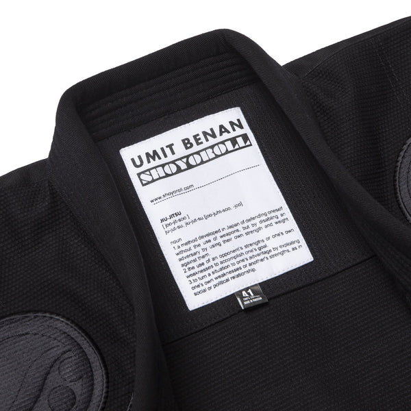 Shoyoroll Batch #107 Umit Benan V1 Black BJJ Gi – Limited Edition With Bag