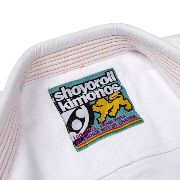 Shoyoroll Ember Competitor White – Premium BJJ Gi