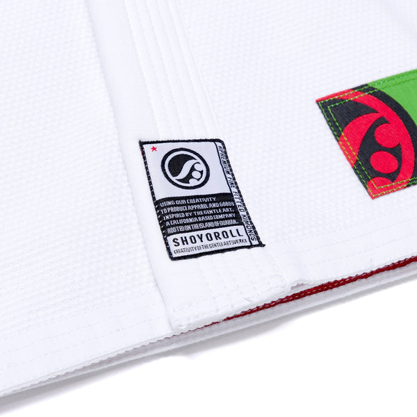 Shoyoroll Rasta Competitor White – Premium BJJ Gi