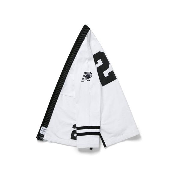 Albino & Preto Team 23 White BJJ Gi with Bag – Premium Kimono