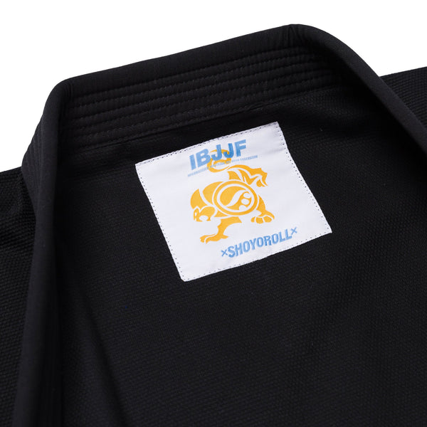 Shoyoroll IBJJF Black BJJ Gi – Premium Jiu-Jitsu Kimono