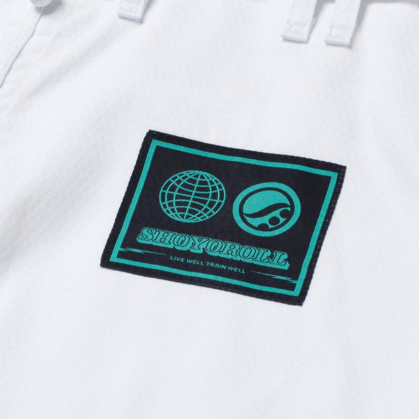 Shoyoroll Coral Competitor BJJ Gi – Premium Jiu-Jitsu Kimono White
