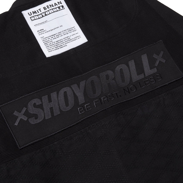 Shoyoroll Batch #107 Umit Benan V1 Black BJJ Gi – Limited Edition With Bag