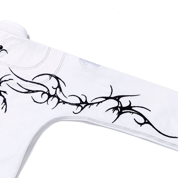 Shoyoroll Tribal White BJJ Gi – Limited Edition Premium Jiu-Jitsu Kimono