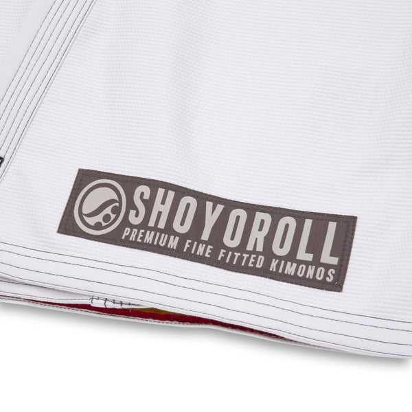 Shoyoroll Atlas Competitor White – Premium BJJ Gi for Performance