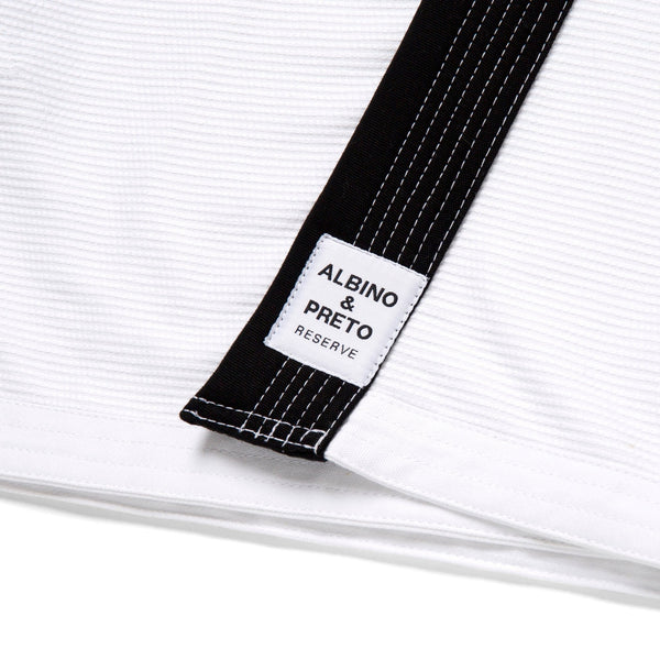 Albino & Preto Team 23 White BJJ Gi with Bag – Premium Kimono