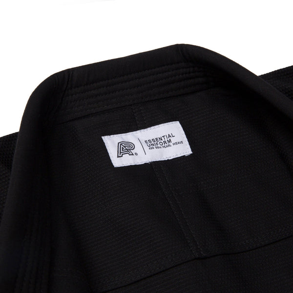 Albino & Preto YB Essential Black BJJ Gi with Bag – Lightweight & Durable