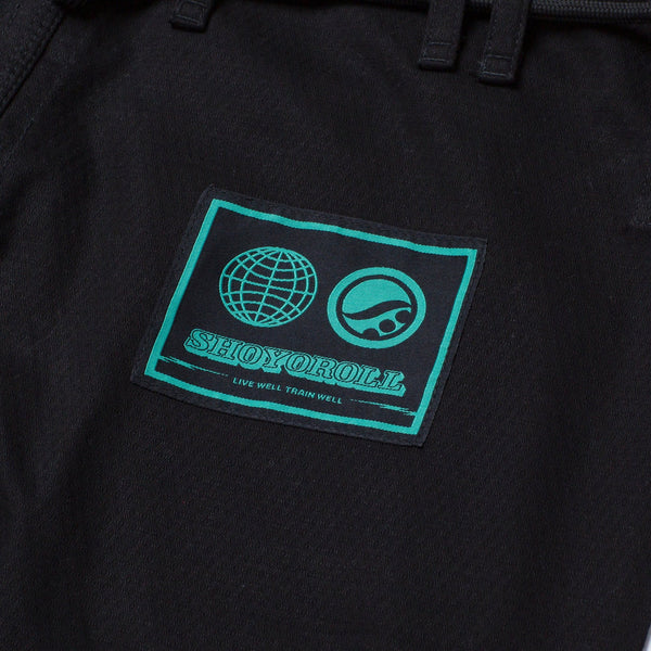 Shoyoroll Coral Competitor BJJ Gi – Premium Jiu-Jitsu Kimono Black